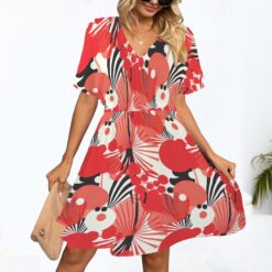 Alternative view of EUNICE - Tunic Dress (Bloom Riot)