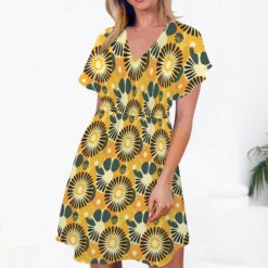 EUNICE - Tunic Dress (Sunburst Reverie)