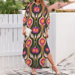 HILDA - Maxi Shirt Dress (Solar Muse)