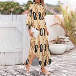 Alternative view of HILDA - Maxi Shirt Dress (Rhythm Loop)