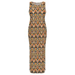 Alternative view of Drucilla - Side Slit Sheath Dress (Sunfire)