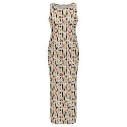 Alternative view of Drucilla - Side Slit Sheath Dress (Desert Mod)