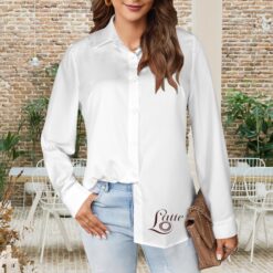 HENRIETTA - Button Up Blouse (Milk)