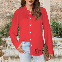 HENRIETTA - Button Up Blouse (Poppy)