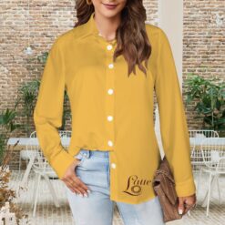 HENRIETTA - Button Up Blouse (Sunflower)