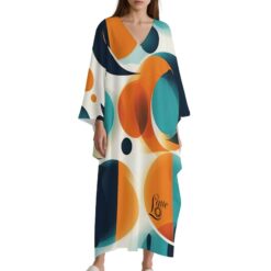 JONI - Caftan Dress - One Size Fits All (Solar Collision)
