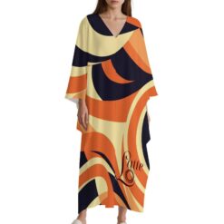 JONI - Caftan Dress - One Size Fits All (Molten Arc)