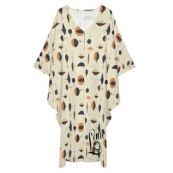 Alternative view of JONI - Caftan Dress - One Size Fits All (Solar Glyph)