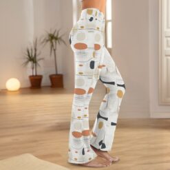 Alternative view of Magda - Tummy Control Flared Leggings (Mod Hotel)