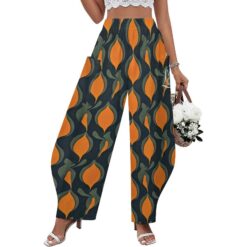 Rita — Barrel Leg Pants - (Bonfire)