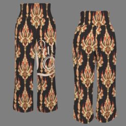 Alternative view of ETTA - High Waist Wide Leg Pants (Ember Totem)
