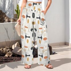 ETTA - High Waist Wide Leg Pants (Mod Hotel)