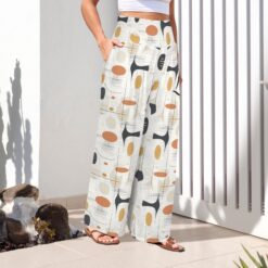 Alternative view of ETTA - High Waist Wide Leg Pants (Mod Hotel)
